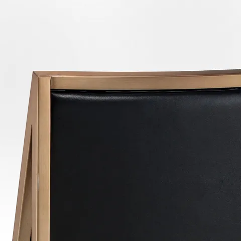 Дизайнерский стул для кухни Frame черный — дополнительное фото 6