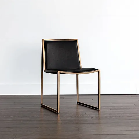 Дизайнерский стул для кухни Frame черный — дополнительное фото 7