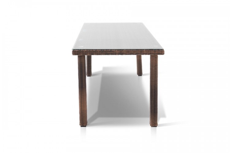 "Макиато" стол, круглое плетение, коричневый