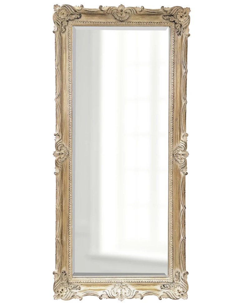 Напольное зеркало "Флавио" Artisan Ivory/RA02