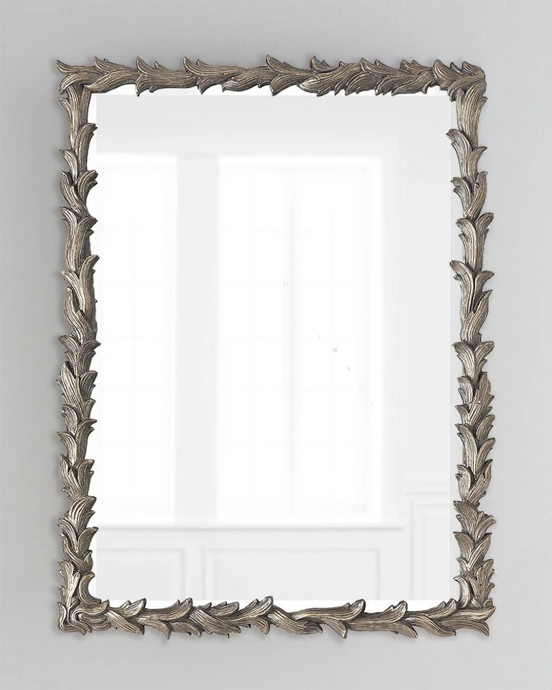 Зеркало в раме "Уолбэк" Florentine Silver/19