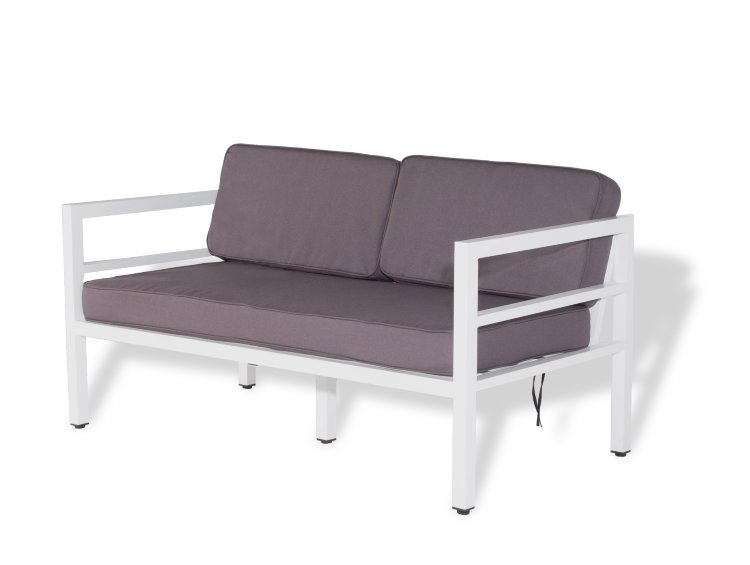 "Эстелья" диван двухместный, алюминиевый каркас