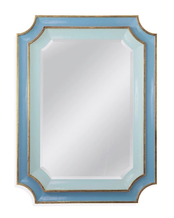 Зеркало в раме  "Кьяра" Sky Blue