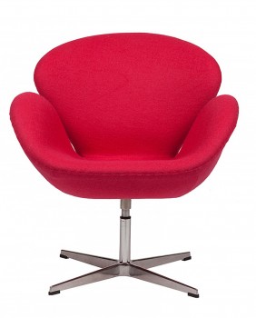 Кресло Swan Красное