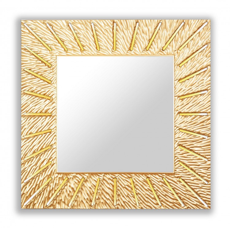 "SUNSHINE (square gold)"