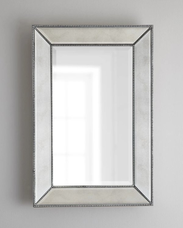 Зеркало в раме "Мэдисон" Pale Silver