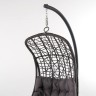 "Виши" подвесное кресло из искусственного ротанга, цвет коричневый