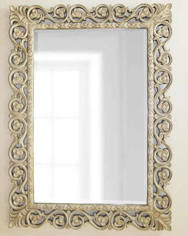 Зеркало в раме "Бергамо" Artisan Ivory