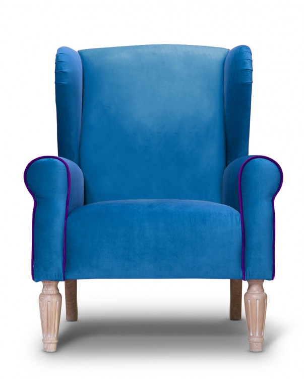 Кресло Graf синее