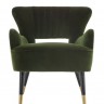 Кресло Swan зеленое
