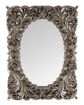 Зеркало в раме "Массимо" Florentine Silver/19